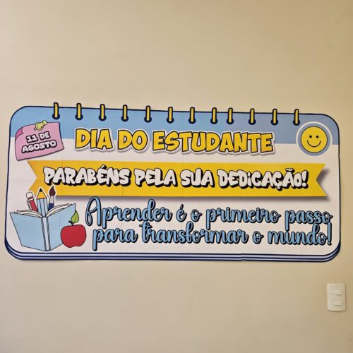 CARTAZ DIA DO ESTUDANTE