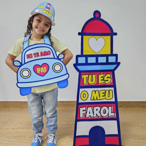 KIT APRESENTAÇÃO DIA DOS PAIS - MEU FAROL