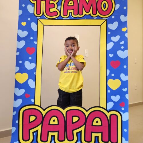 MOLDURA GIGANTE TE AMO PAPAI