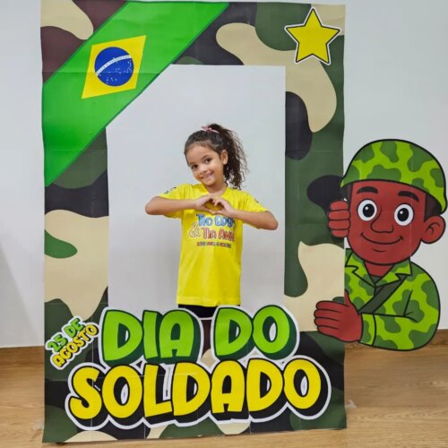 MOLDURA GIGANTE DIA DO SOLDADO