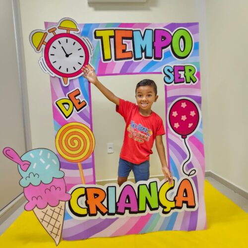 MOLDURA GIGANTE - TEMPO DE SER CRIANÇA