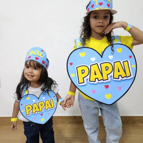 KIT APRESENTAÇÃO DIA DOS PAIS (CORAÇÃO)