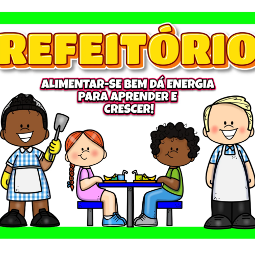 PAINEL REFEITÓRIO - APRENDER E CRESCER