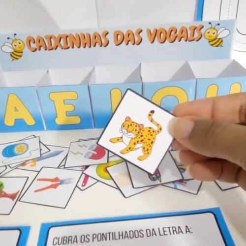 Caixinhas das Vogais