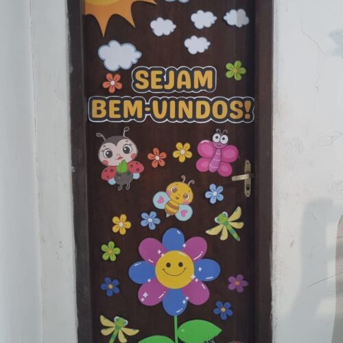 PAINEL DE PORTA - JARDIM