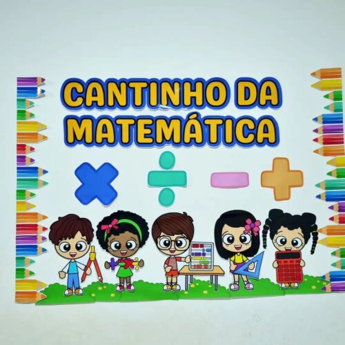 PAINEL CANTINHO DA MATEMÁTICA