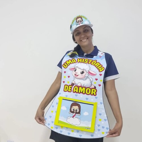 AVENTAL HISTÓRIA DA PÁSCOA