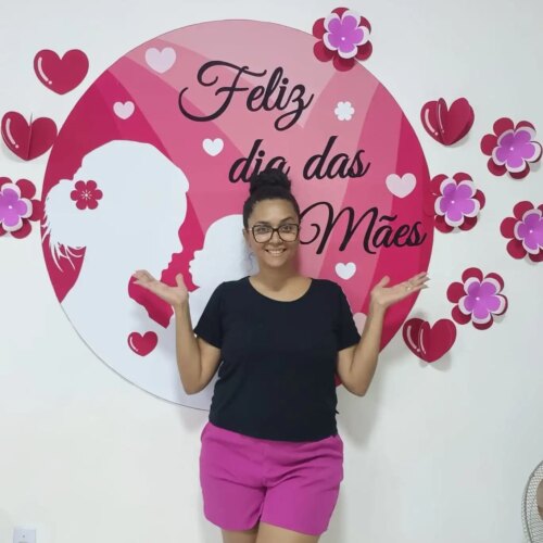 PAINEL REDONDO DIA DAS MÃES