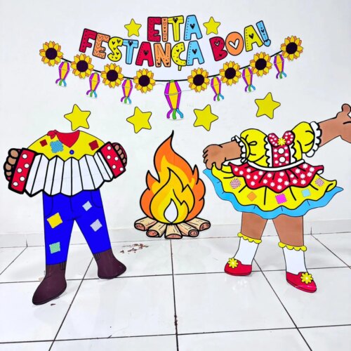 PAINEL CENÁRIO FESTA JUNINA (INFANTIL)