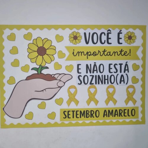 PAINEL SETEMBRO AMARELO