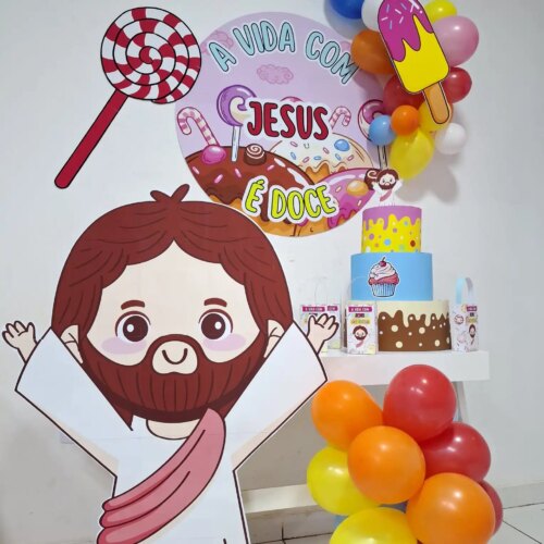 KIT A VIDA COM JESUS É DOCE
