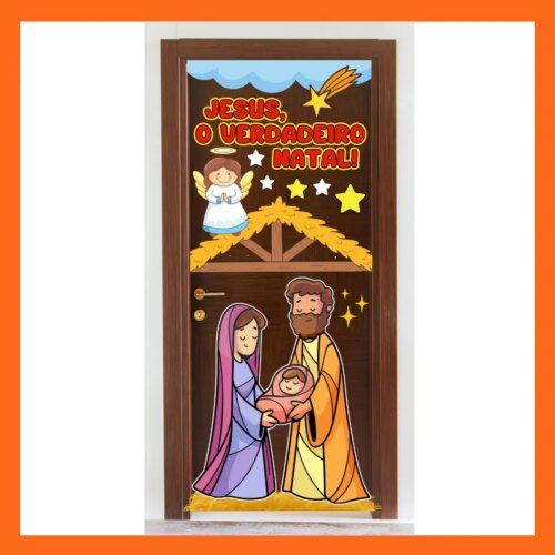 PAINEL DE PORTA NATAL (PRESÉPIO)