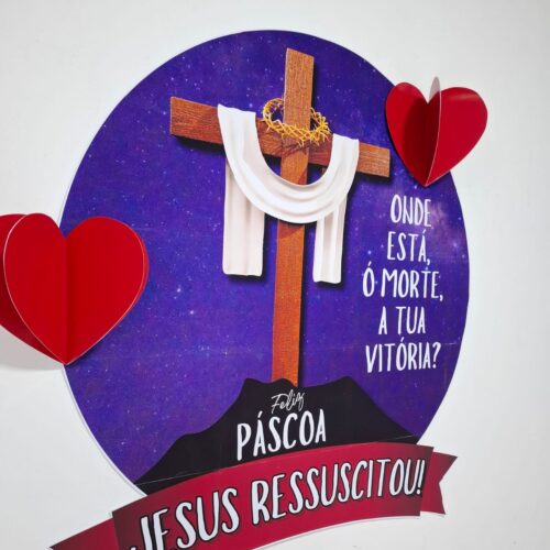 PAINEL REDONDO DE PÁSCOA (VENCEU A MORTE)
