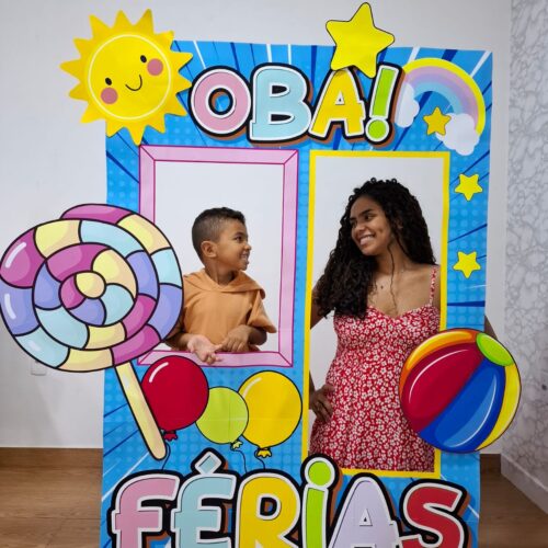 MOLDURA GIGANTE - OBA! FÉRIAS