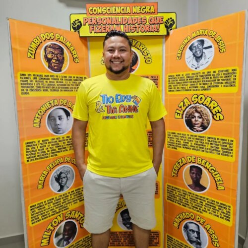 BIOMBO PERSONALIDADES NEGRAS - CONSCIÊNCIA NEGRA