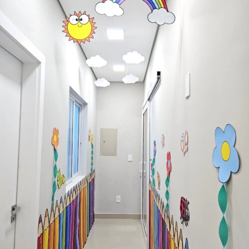 DECORAÇÃO PARA CORREDOR - JARDIM