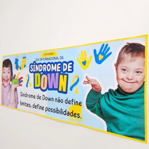 CARTAZ DIA INTERNACIONAL DA SÍNDROME DE DOWN