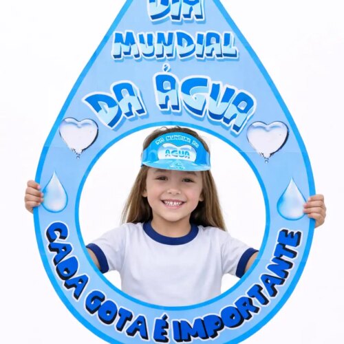 MOLDURA E VISEIRA DIA DA ÁGUA