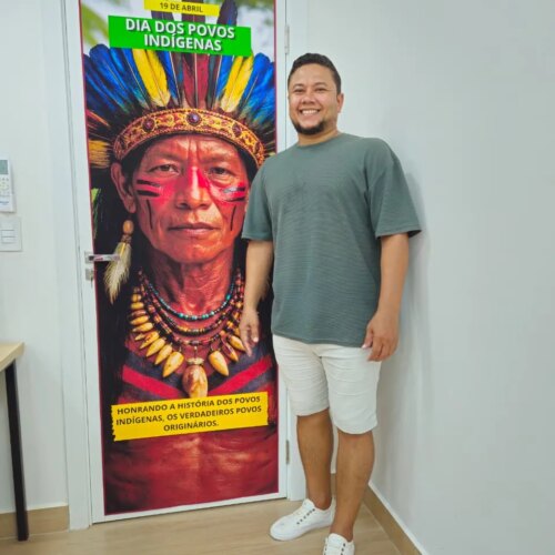 CARTAZ DE PORTA - DIA DOS POVOS INDÍGENAS