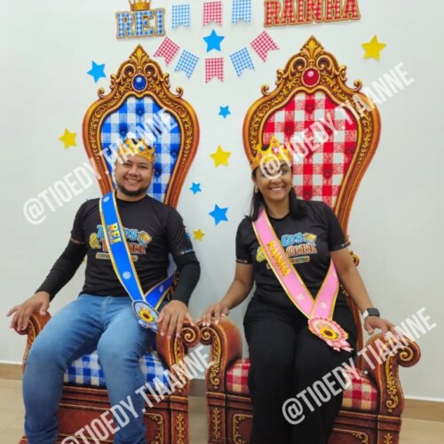 REI E RAINHA FESTA JUNINA - TRONOS