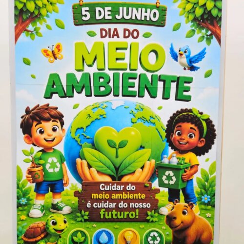 CARTAZ E TOTEM - MEIO AMBIENTE