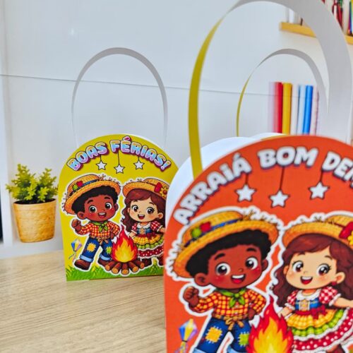 FÉRIAS E FESTA JUNINA - COROA E LEMBRANCINHA