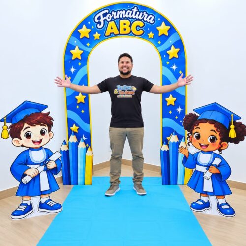 PORTAL ENTRADA FORMATURA ABC - AZUL